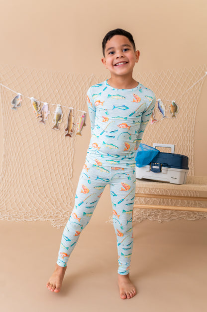 Catch Of The Day Bamboo Pajama Set