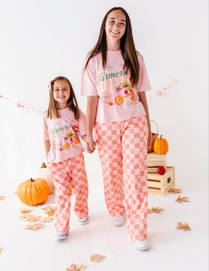 Berry Patch Check Women's Sweatpants