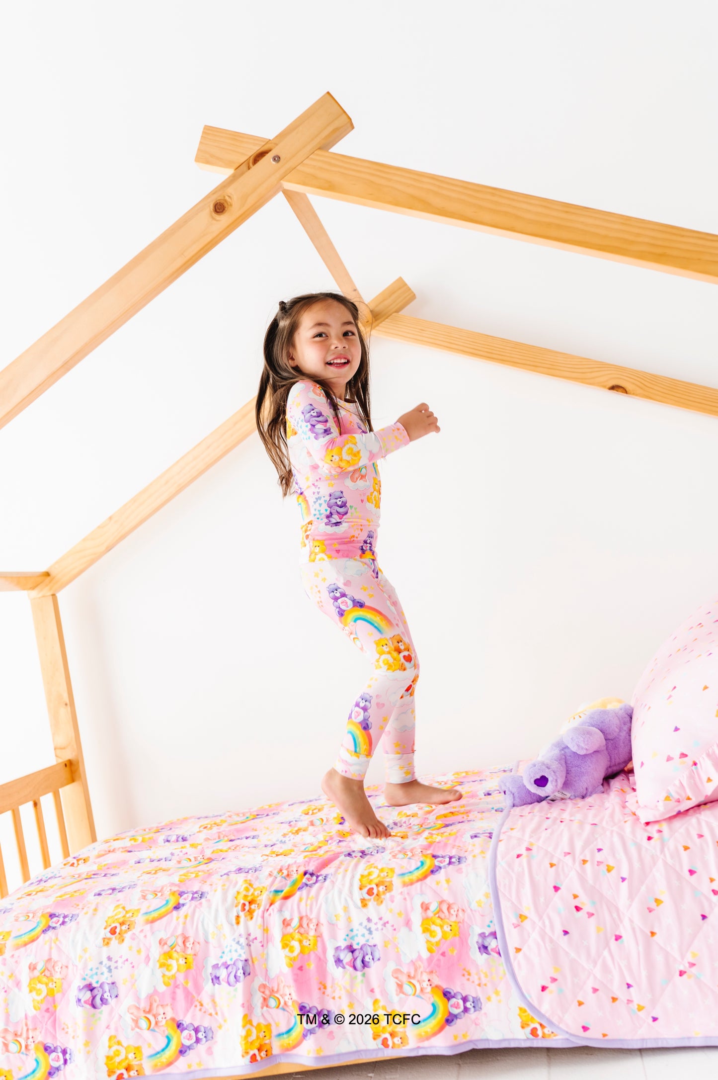 Care Bears™ Classic Rainbows Twin Sheet