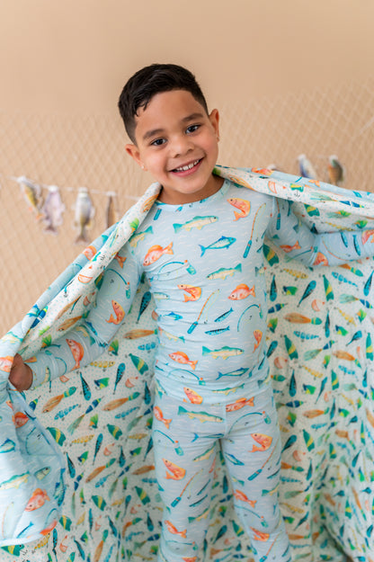 Catch Of The Day Bamboo Pajama Set