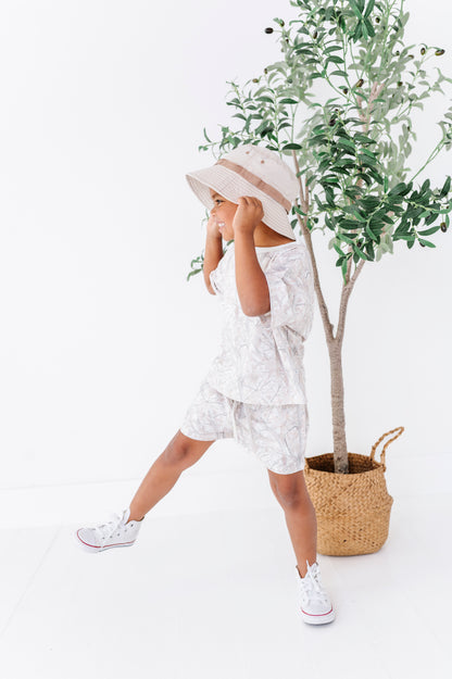 Tree Camo Bamboo/Cotton Shorts