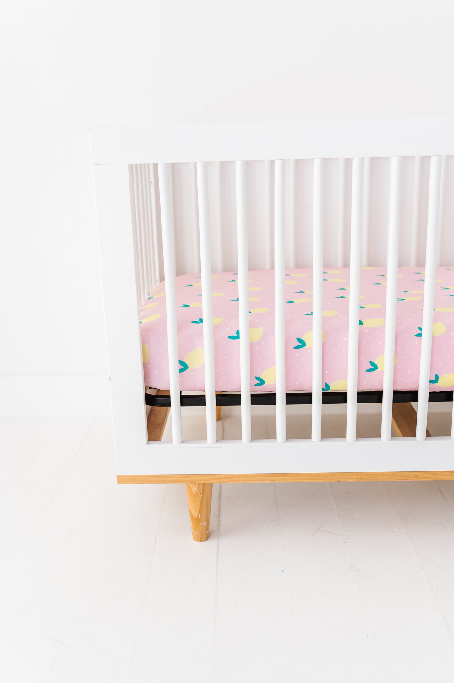 Pink Lemonade Crib Sheet