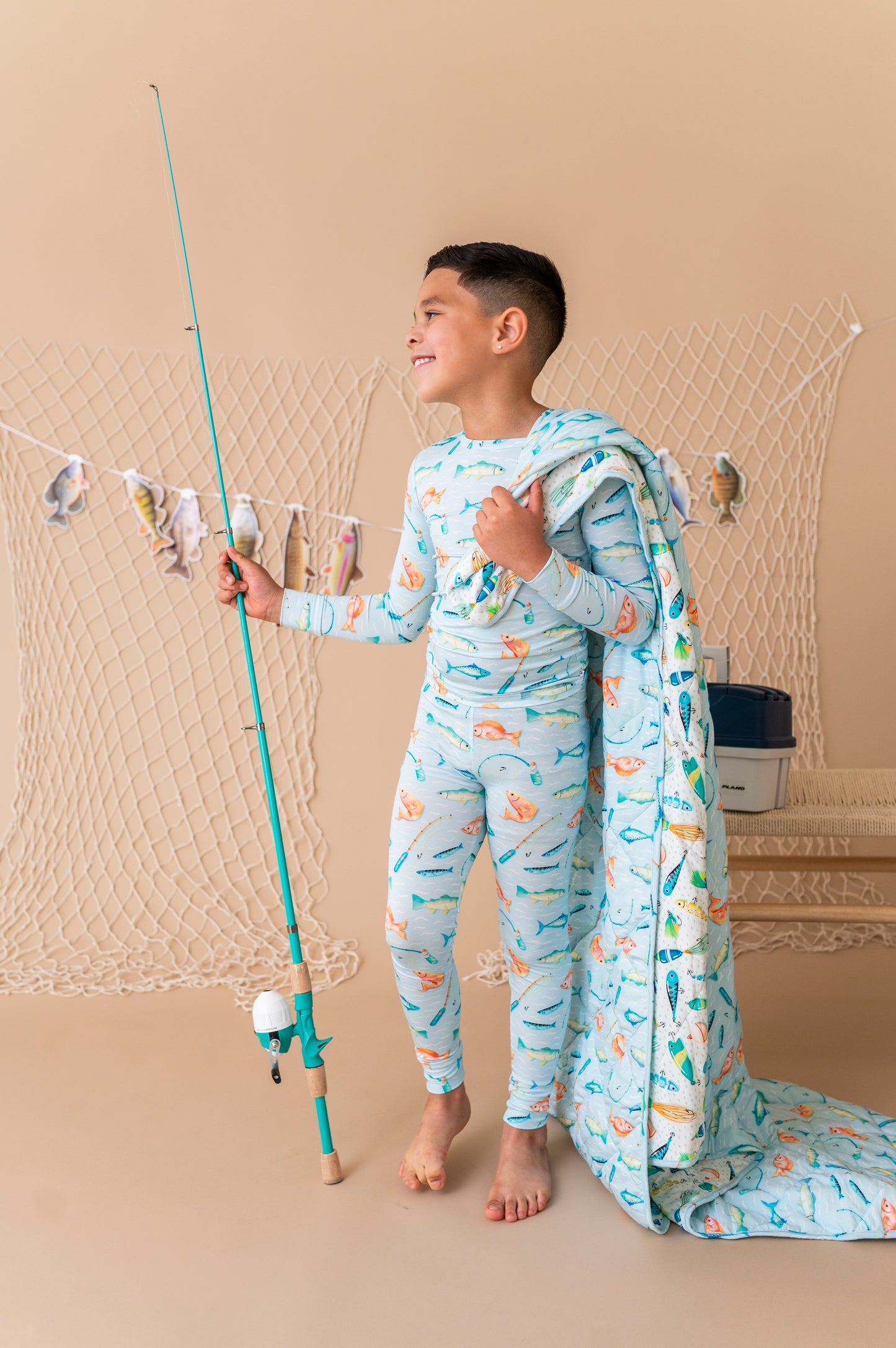 Catch Of The Day Bamboo Pajama Set