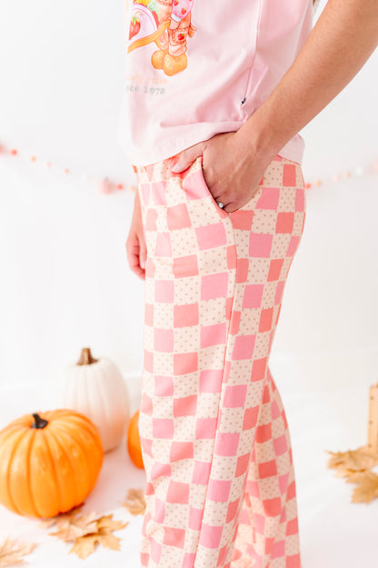 Berry Patch Check Women's Sweatpants