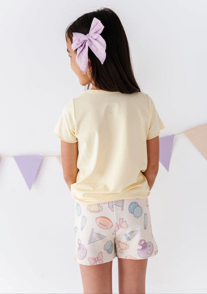Girly Game Day Sweat Shorts