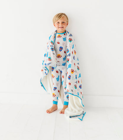 Gridiron Greats  Plush Toddler Blanket