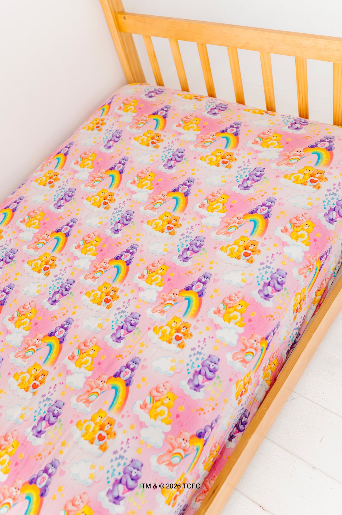 Care Bears™ Classic Rainbows Twin Sheet