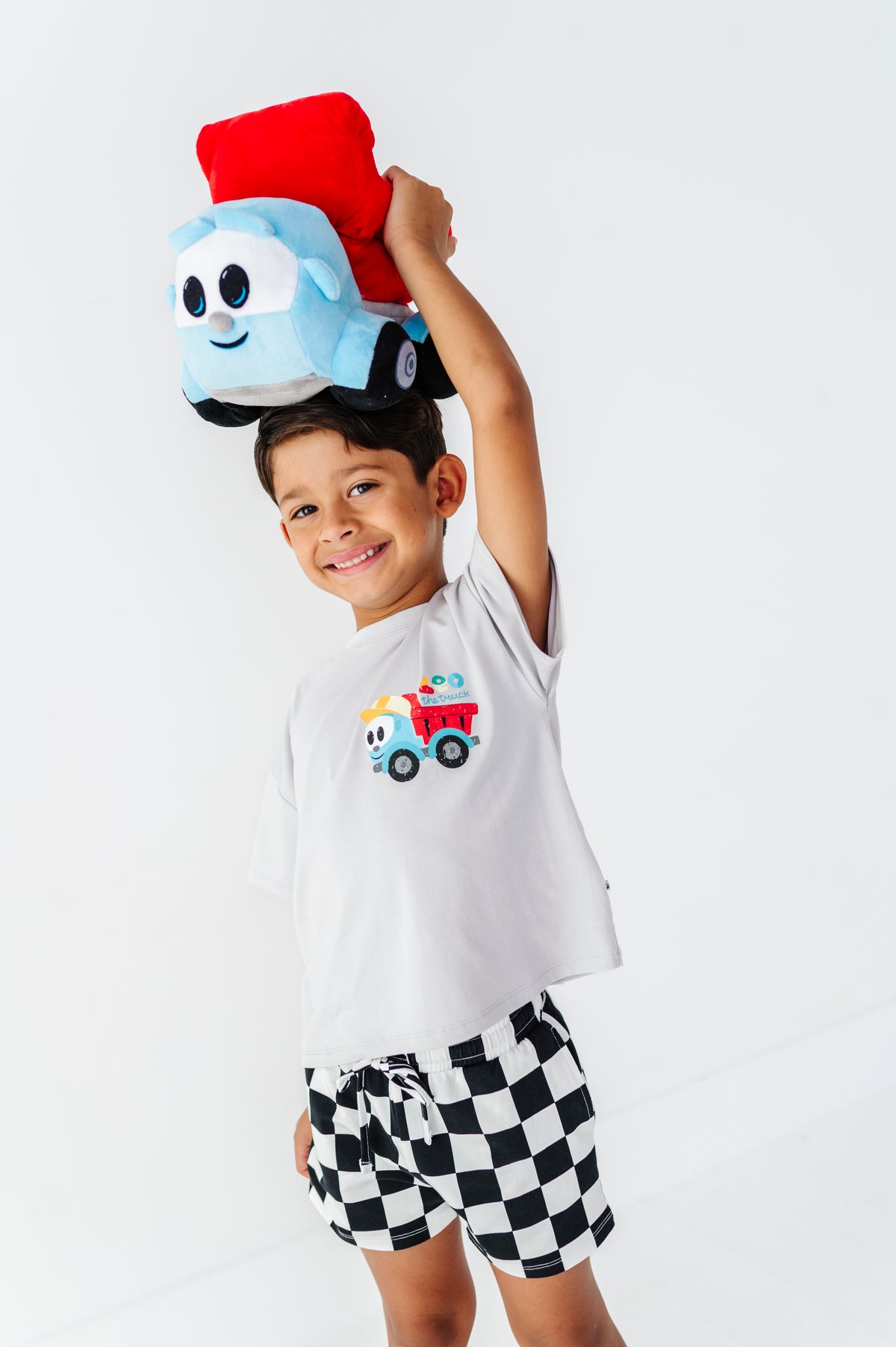 Checkered Flag Bamboo/Cotton Shorts