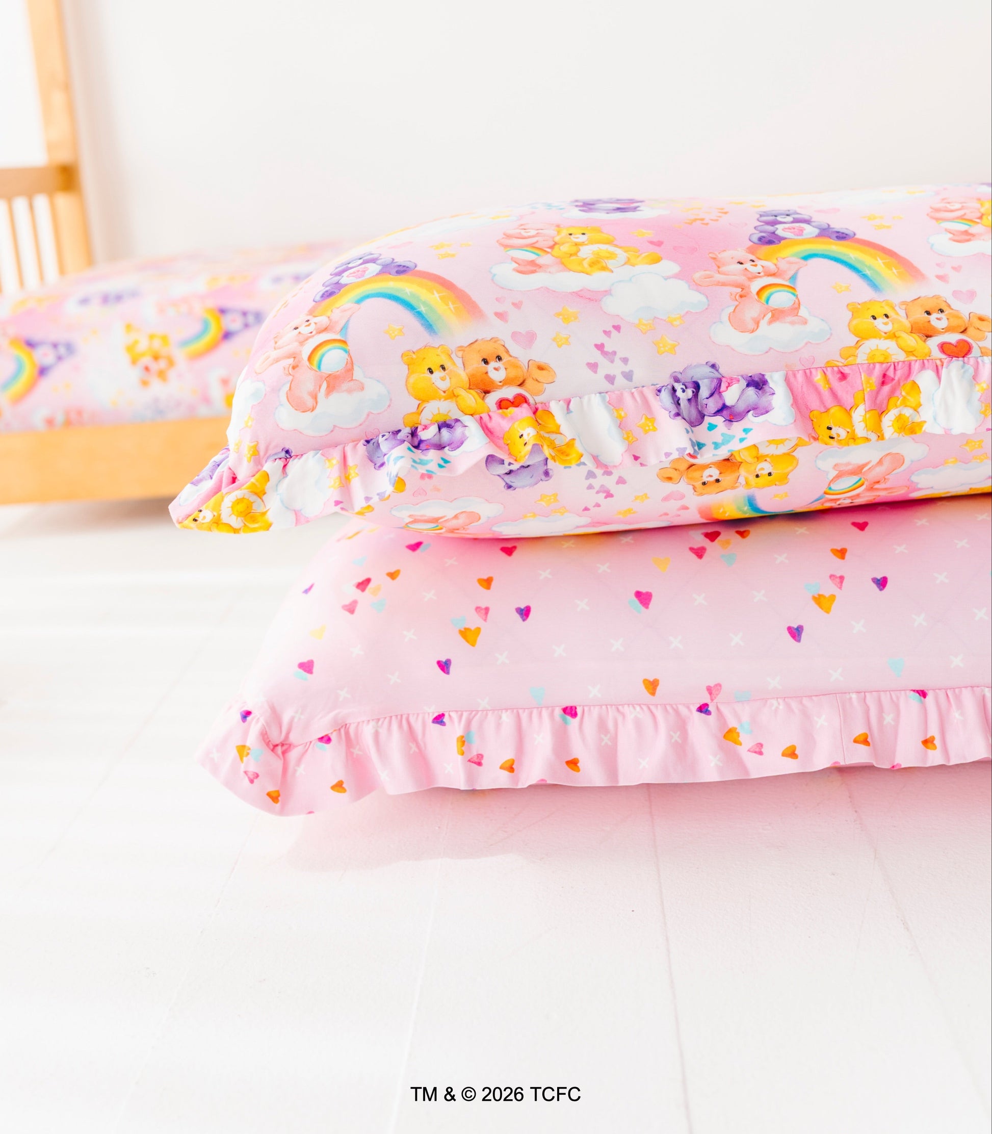 Set of bamboo pillowcases featuring classic Care Bears™