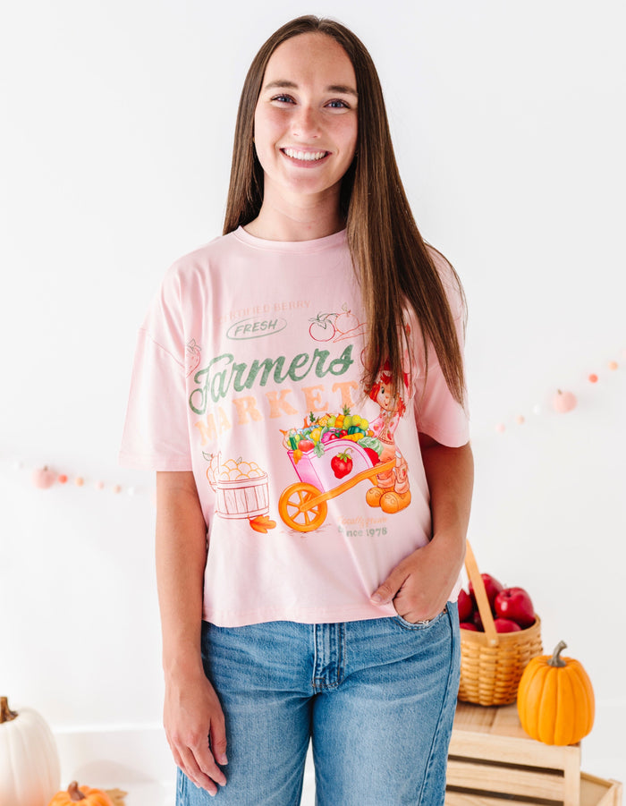 Strawberry Shortcake™ Farmer's Market T-Shirt -ADULT