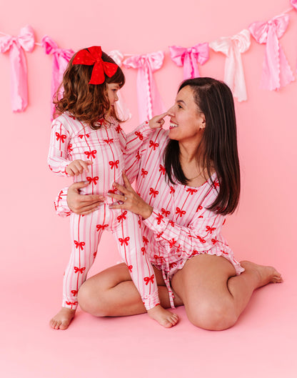 Soft bamboo pajama set designed for sensitive skin and comfortable sleep