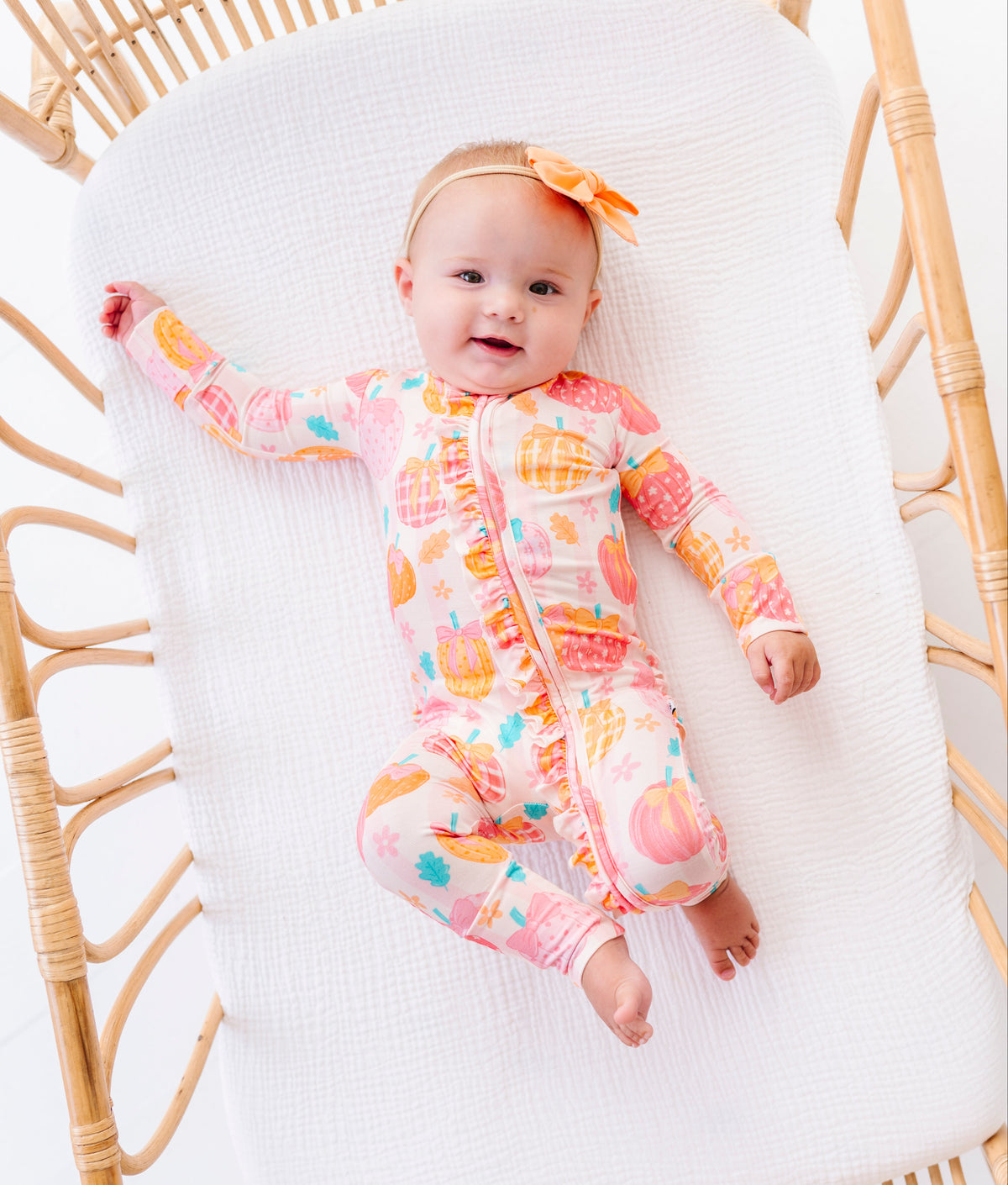 Harvest Bloom Ruffle Convertible Romper