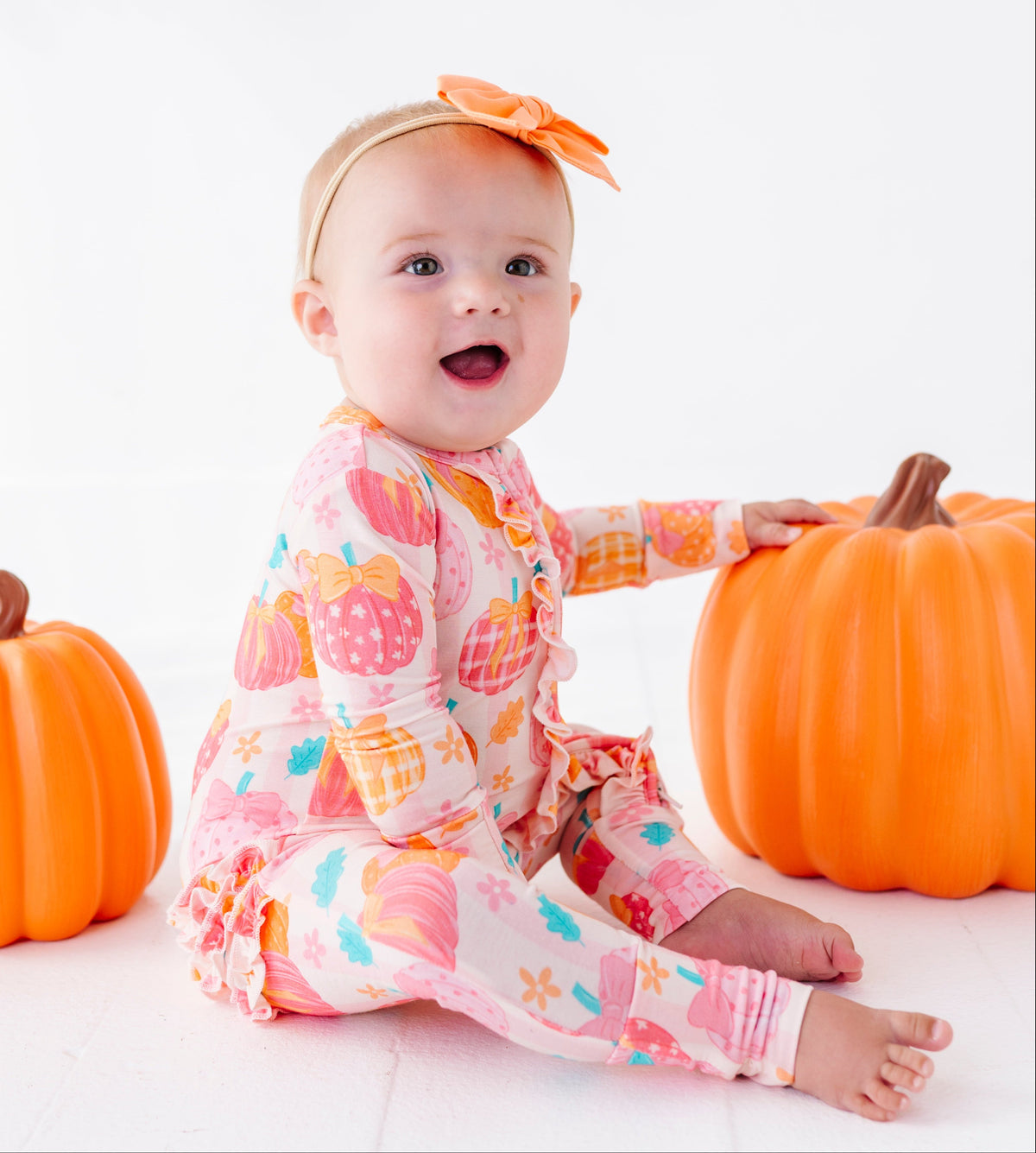 Harvest Bloom Ruffle Convertible Romper