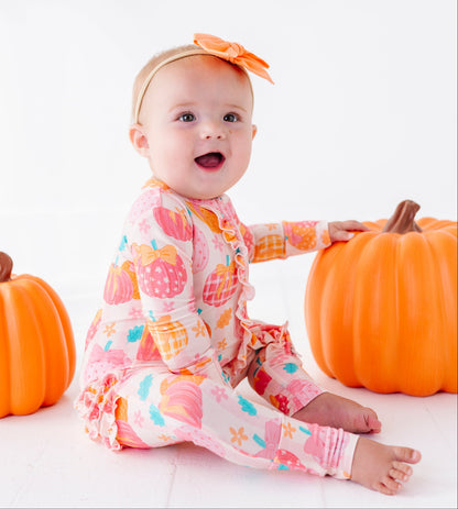 Harvest Bloom Ruffle Convertible Romper