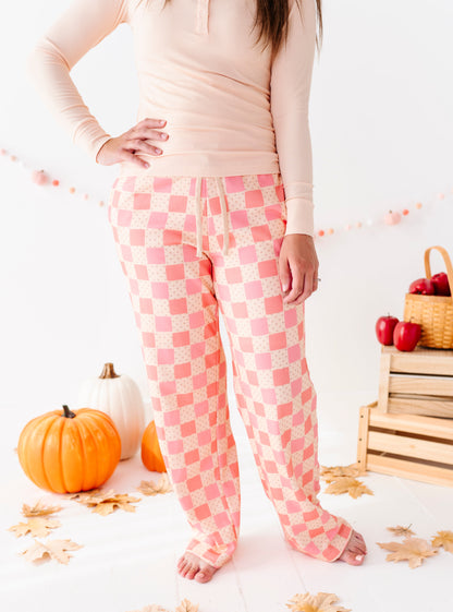 Berry Patch Check Women's Sweatpants