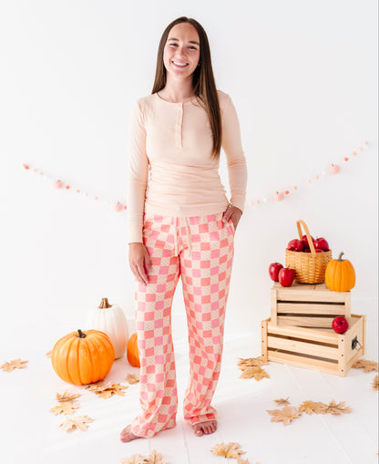 Berry Patch Check Women's Sweatpants