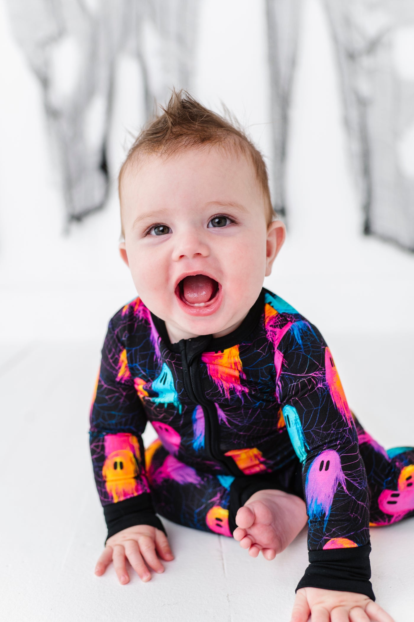 Electric BOO-gie Convertible Romper