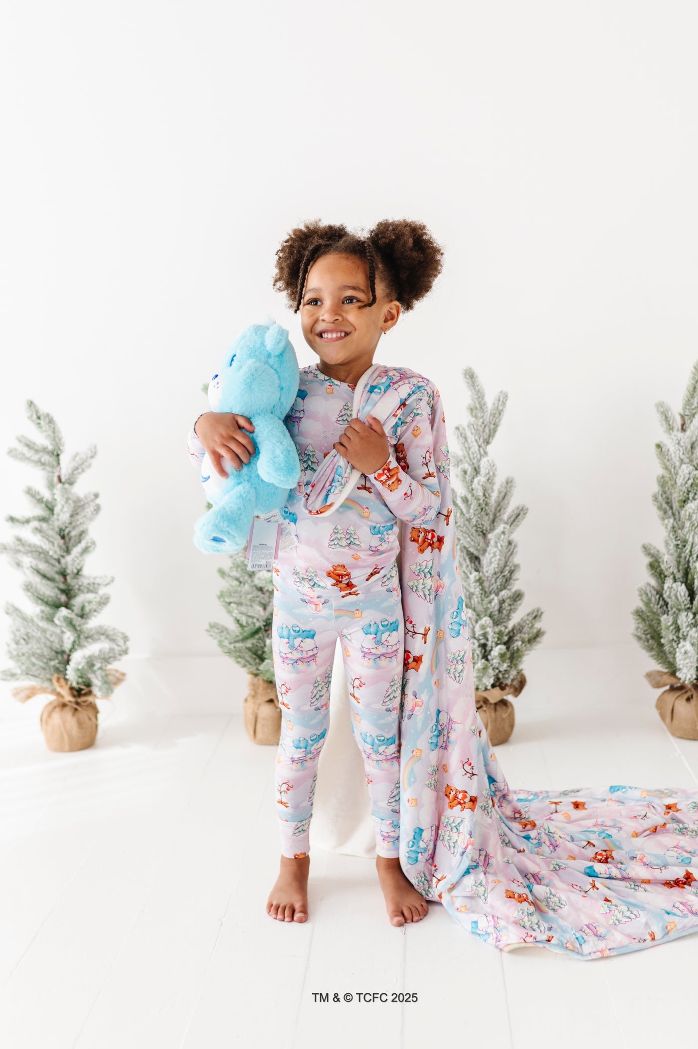 A Care Bears™ Christmas Plush Blanket