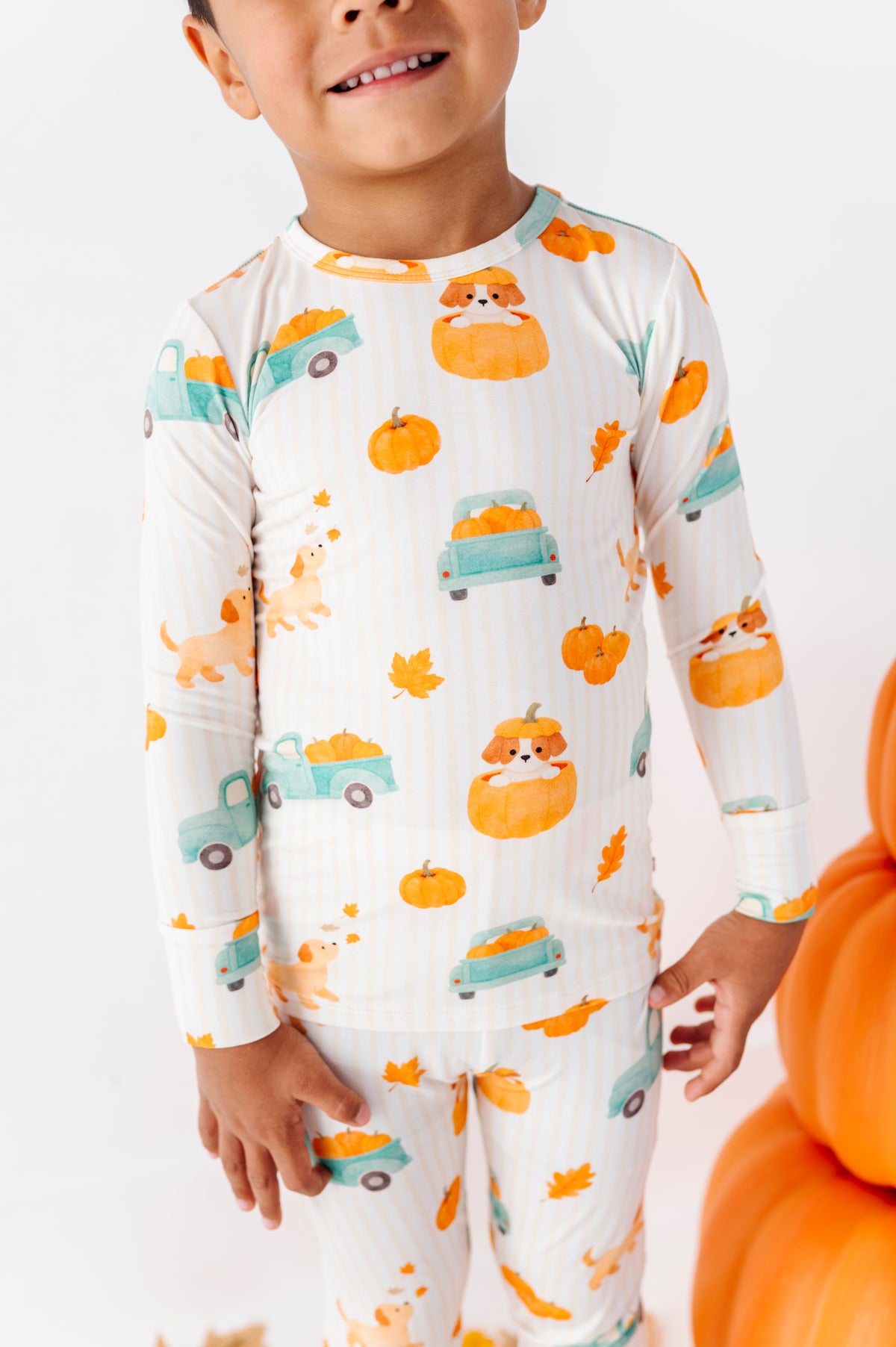 Puppy Patch Bamboo Pajama Set