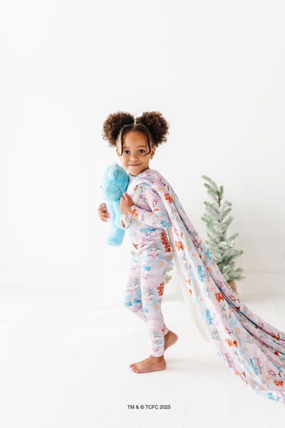 A Care Bears™ Christmas Plush Blanket
