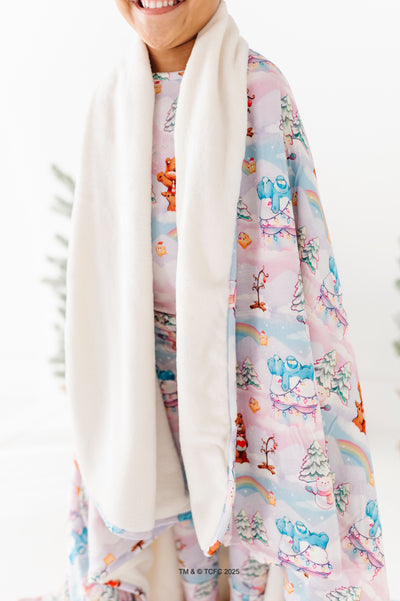 A Care Bears™ Christmas Plush Blanket