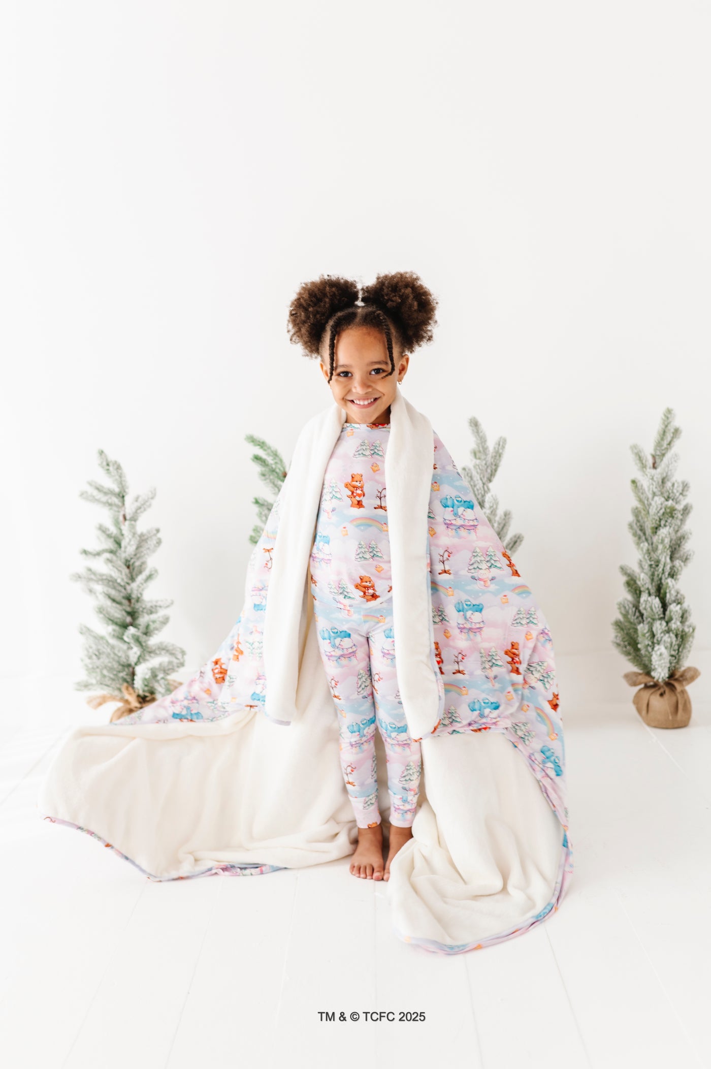 A Care Bears™ Christmas Plush Blanket