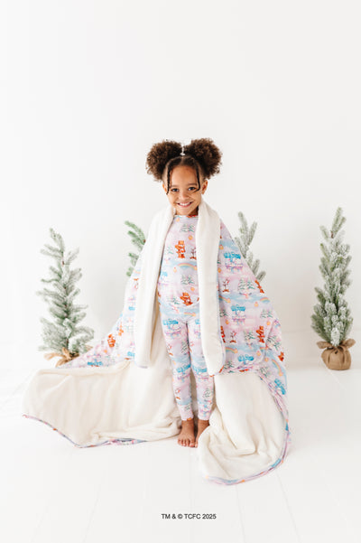 A Care Bears™ Christmas Plush Blanket