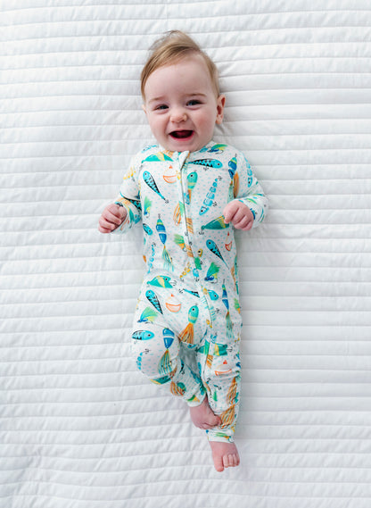 Gone Fishing Convertible Romper