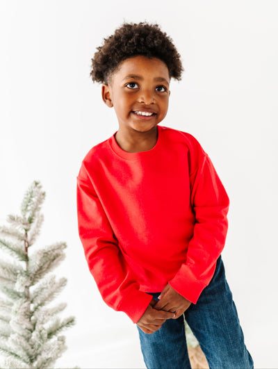 Scarlet Crewneck Sweatshirt