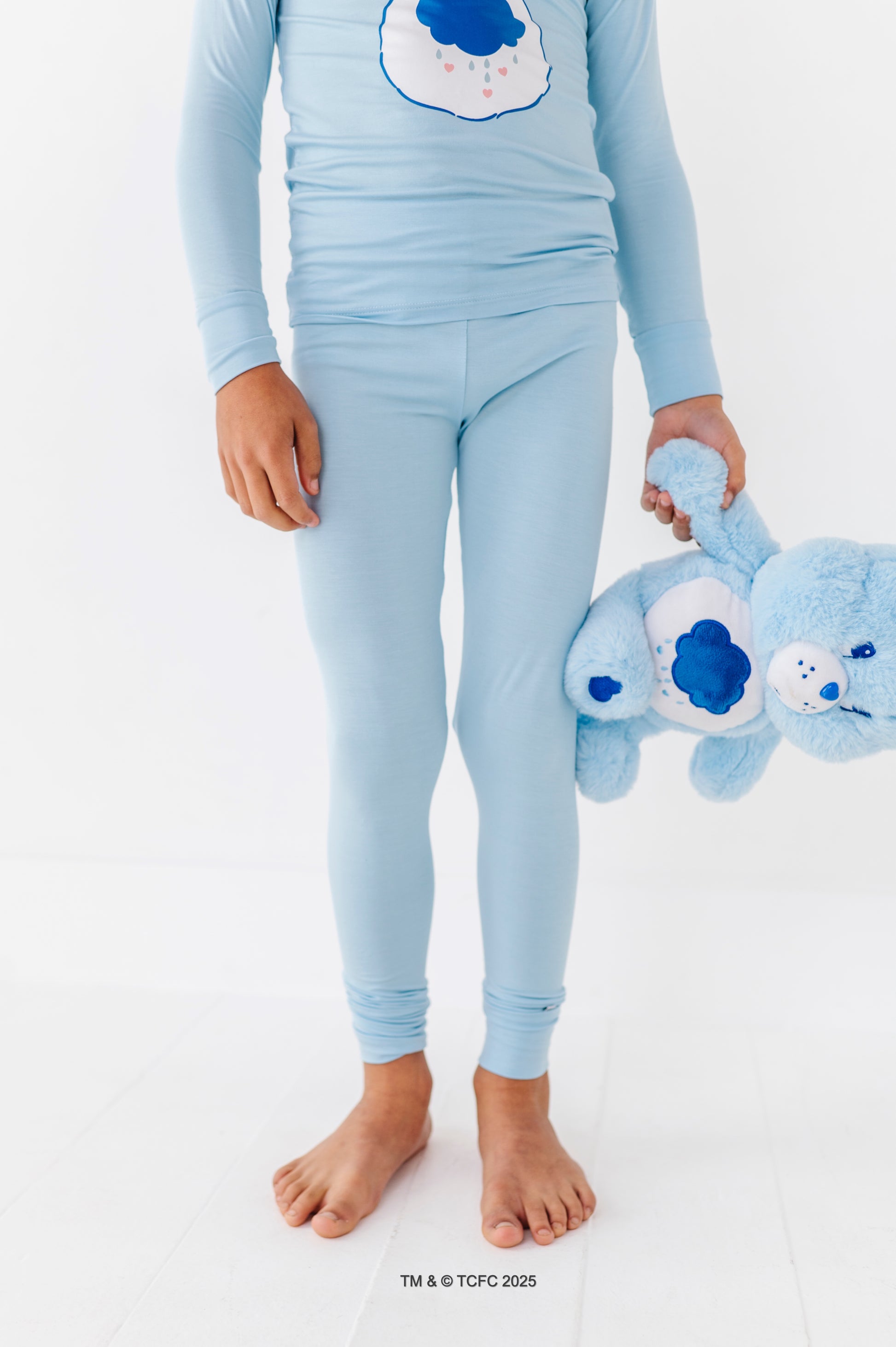 Grumpy Bear two-piece pajamas for kids made from soft bamboo viscose