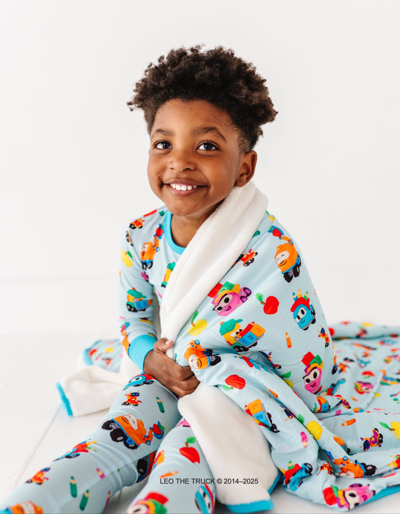 Leo the Truck™ - Learning Buddies Plush Toddler Blanket - SHIPS IN APPROX. 2 WEEKS