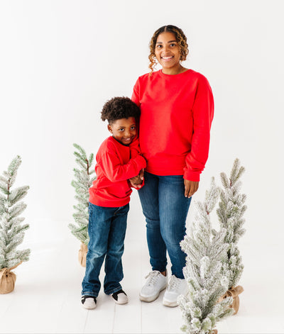 Scarlet Crewneck Sweatshirt - ADULT