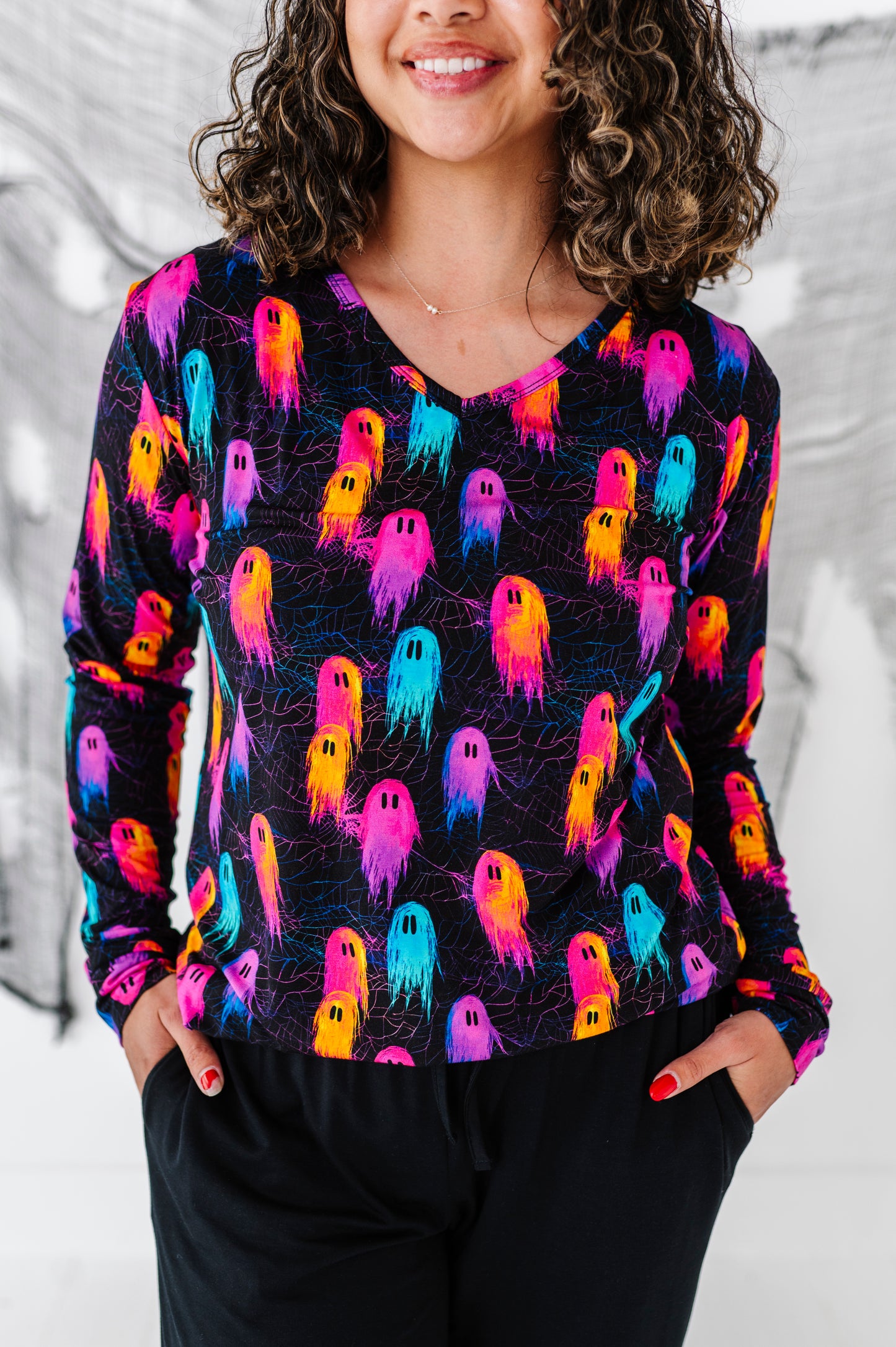 Electric BOO-gie Women's Lounge Top