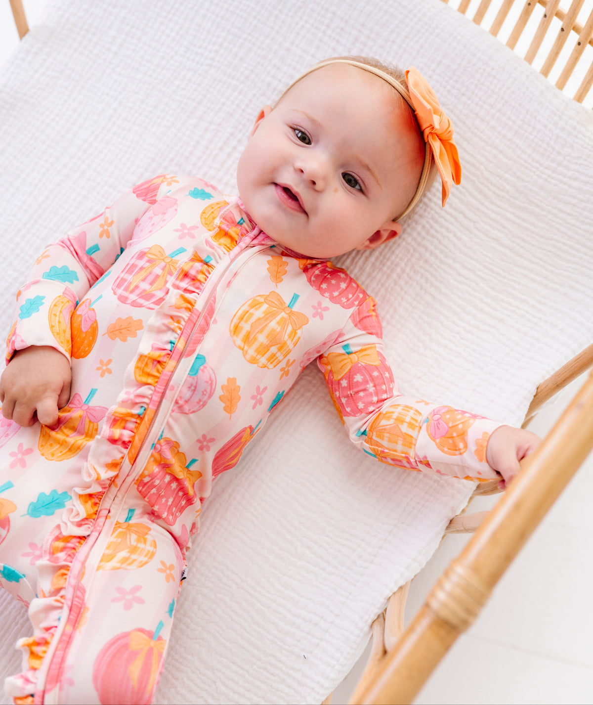 Harvest Bloom Ruffle Convertible Romper