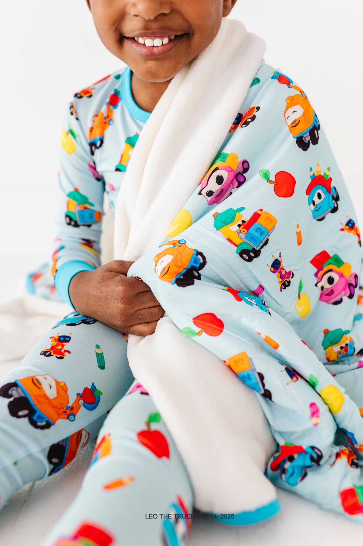 Leo the Truck™ - Learning Buddies Plush Toddler Blanket - SHIPS IN APPROX. 2 WEEKS