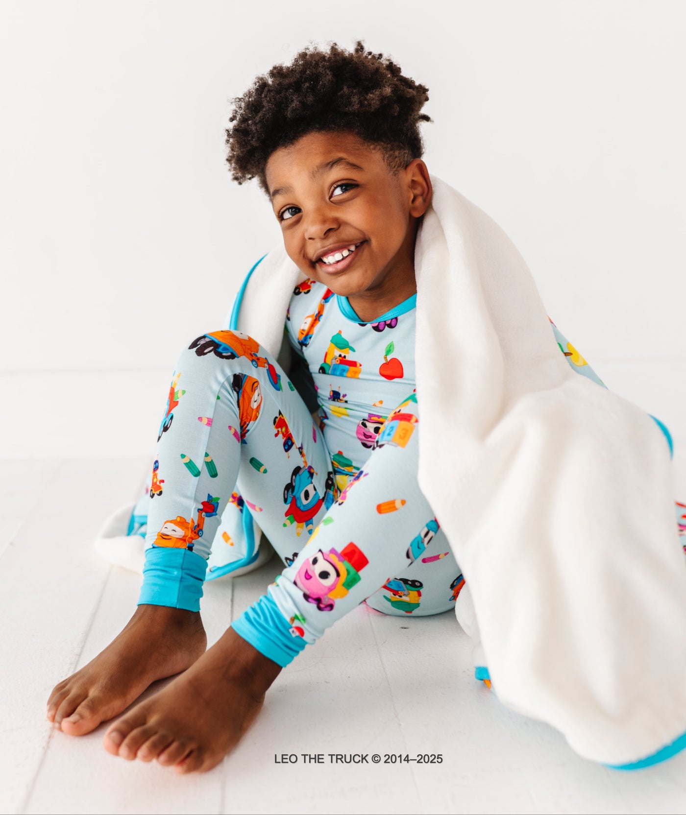 Leo the Truck™ - Learning Buddies Plush Toddler Blanket - SHIPS IN APPROX. 2 WEEKS