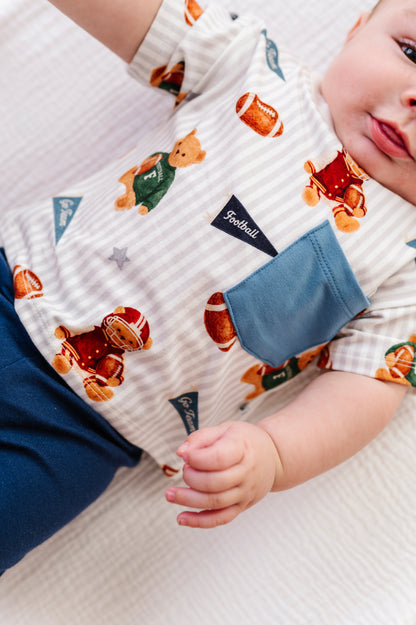 Touchdown Teddy Pocket Tee