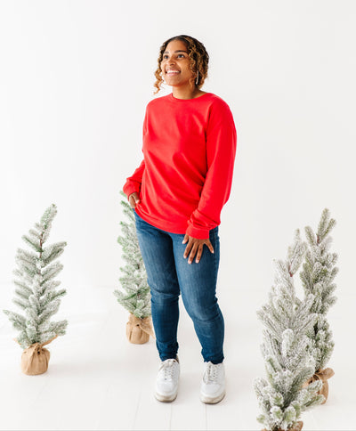 Scarlet Crewneck Sweatshirt - ADULT