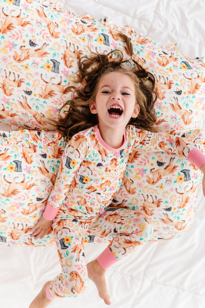 Delilah Ruffle Zipper Pillowcase Set