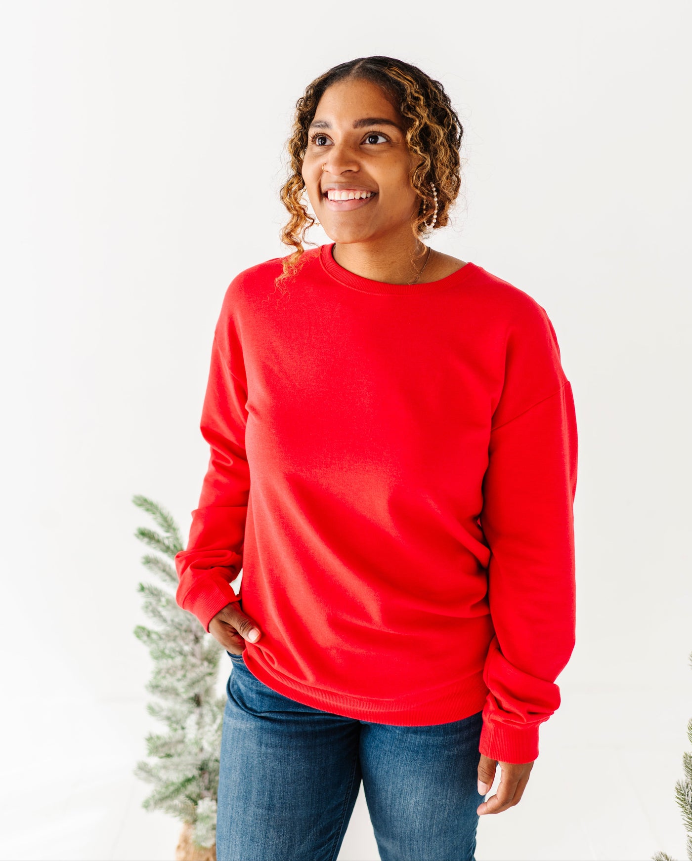 Scarlet Crewneck Sweatshirt - ADULT