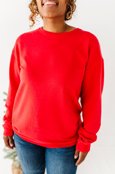 Scarlet Crewneck Sweatshirt - ADULT