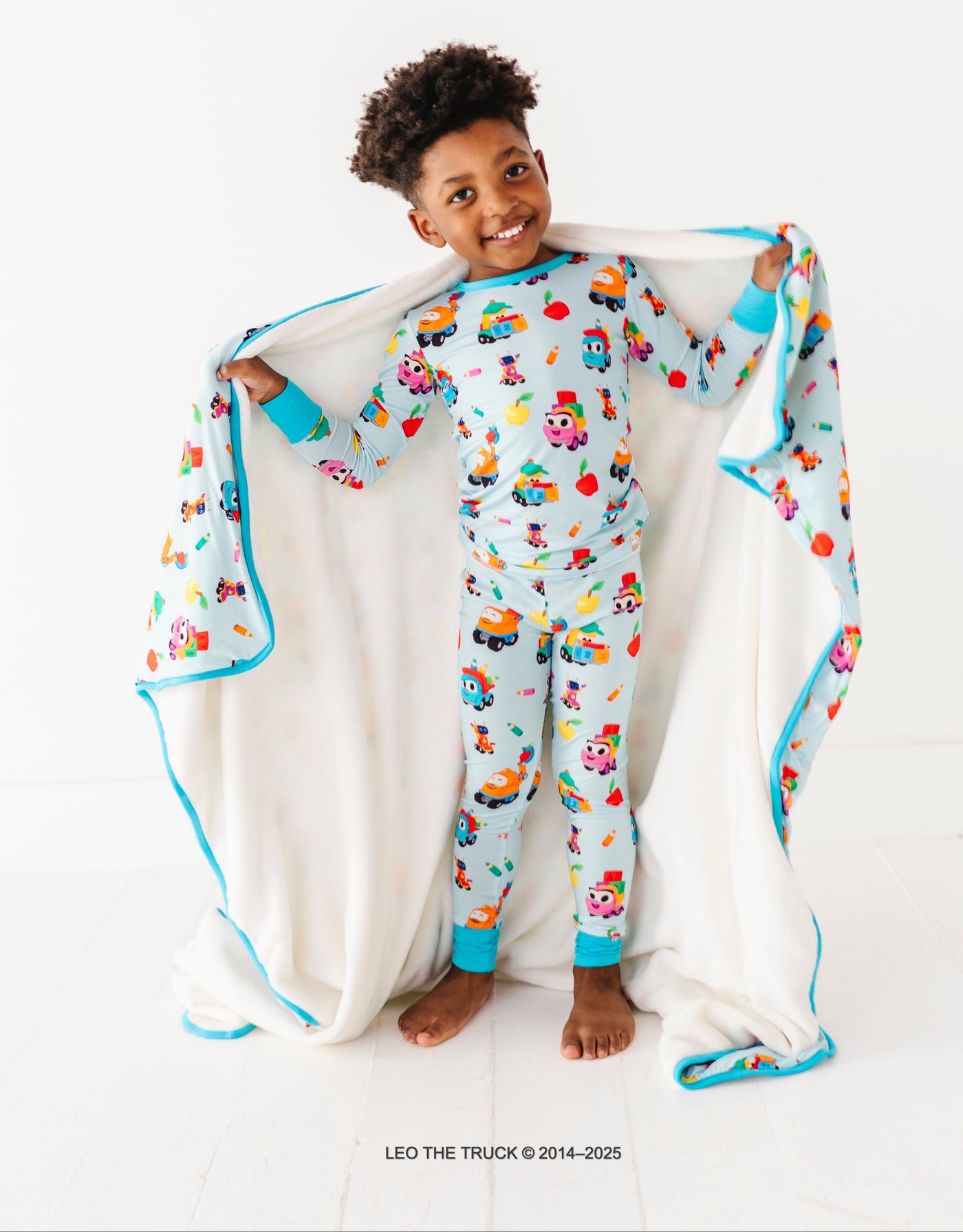 Leo the Truck™ - Learning Buddies Plush Toddler Blanket - SHIPS IN APPROX. 2 WEEKS