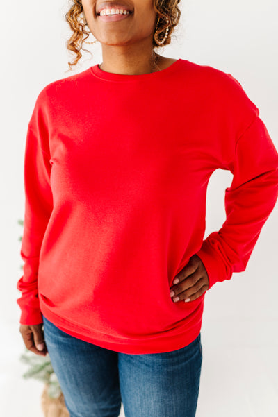 Scarlet Crewneck Sweatshirt - ADULT