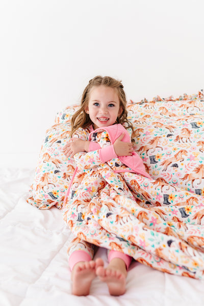 Delilah Toddler Birdie Quilt