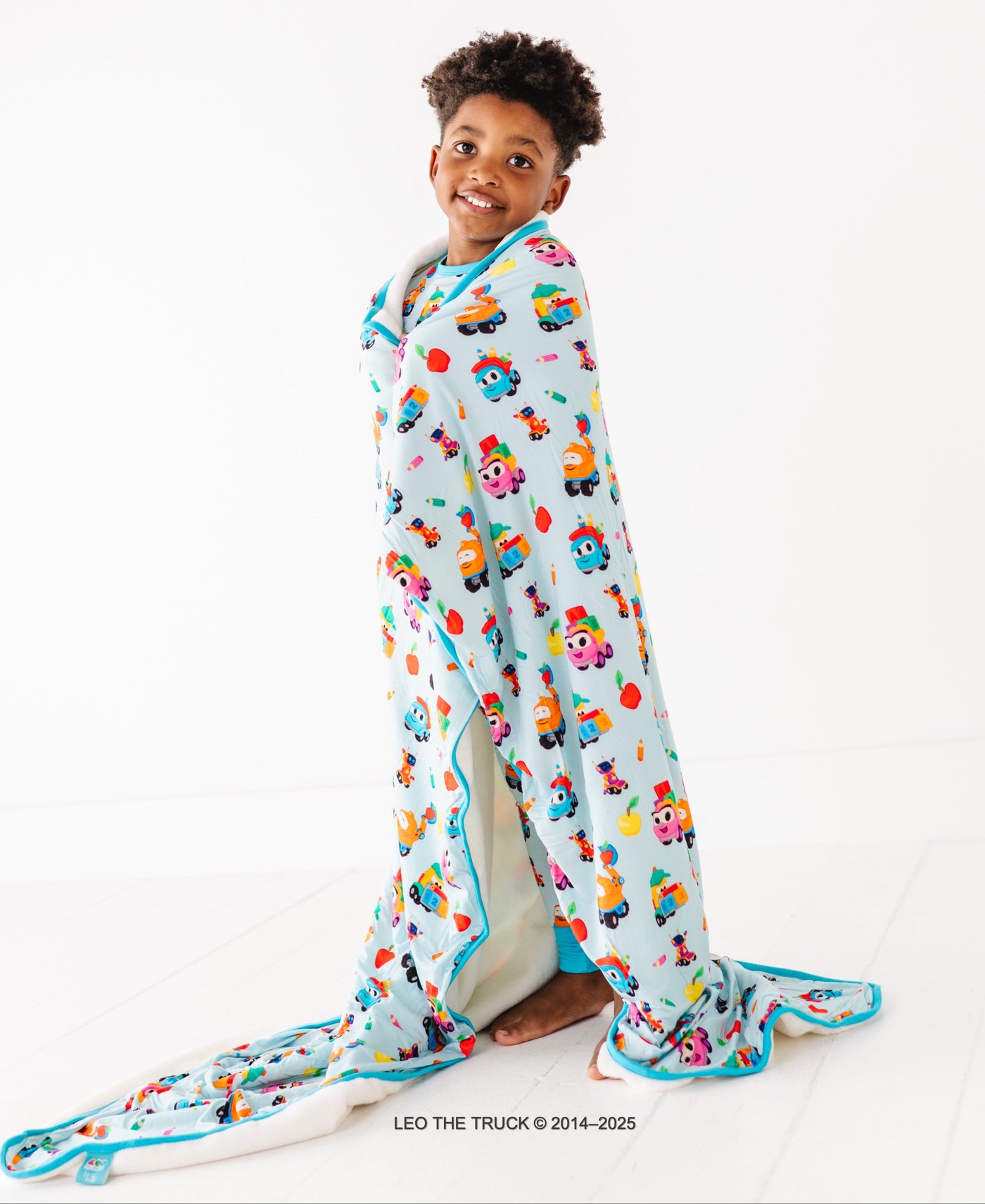 Leo the Truck™ - Learning Buddies Plush Toddler Blanket - SHIPS IN APPROX. 2 WEEKS