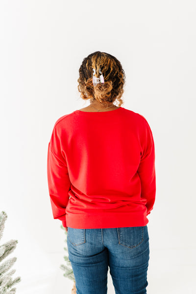 Scarlet Crewneck Sweatshirt - ADULT