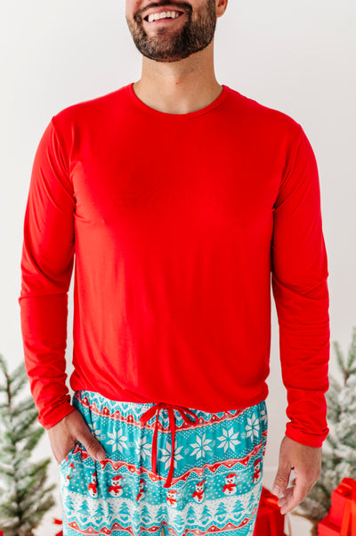 Frosty Fair Isle Men's Lounge Set