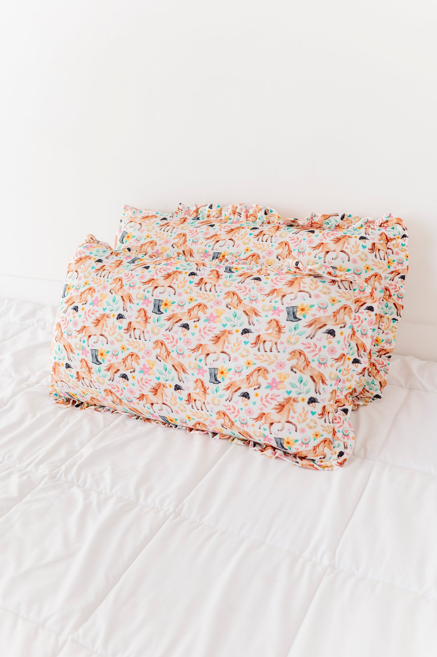 Delilah Ruffle Zipper Pillowcase Set