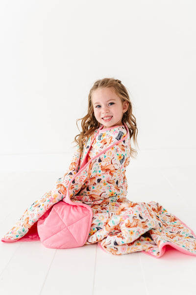 Delilah Toddler Birdie Quilt