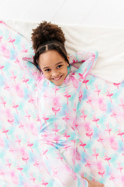 Pastel Pirouettes 2-Piece Pajamas